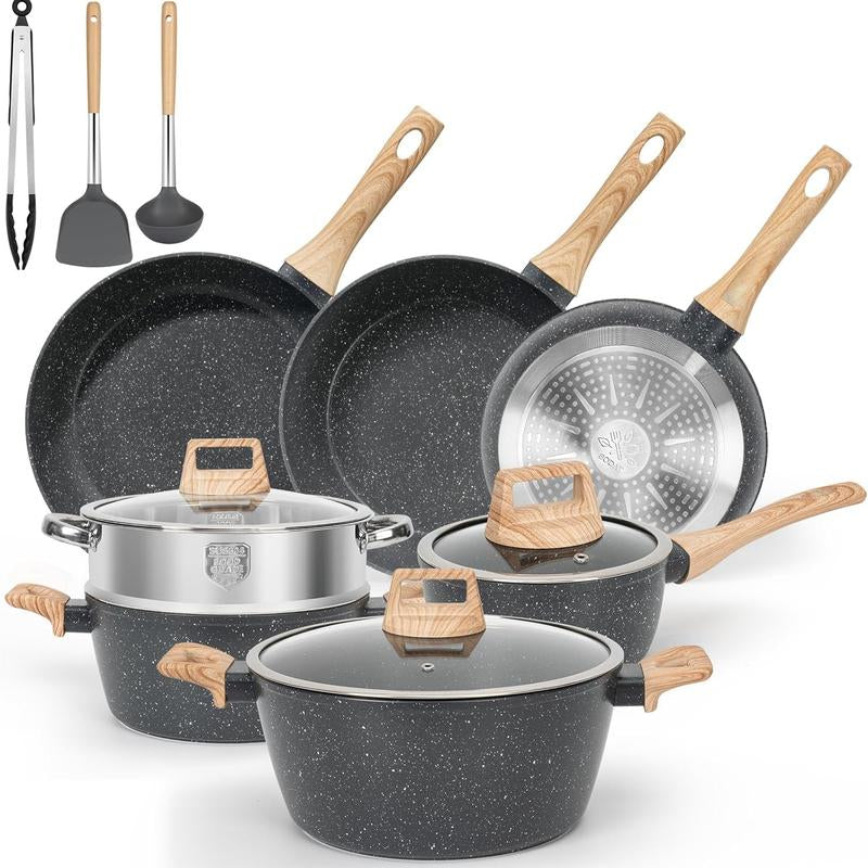 Granite Induction Cookware Set